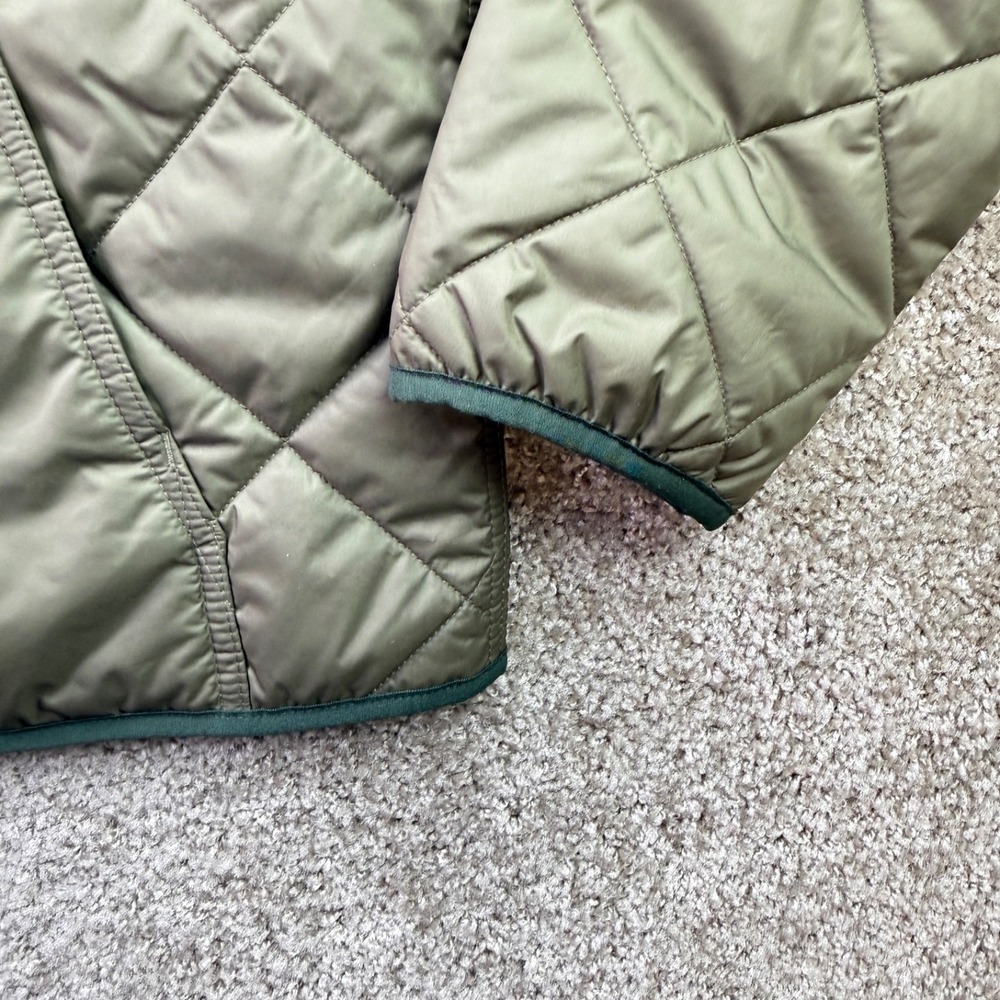 Patagonia Diamond Quilted Bomber Hoody Women's Size Small S NWT Basin Green NEW - Picture 4 of 7